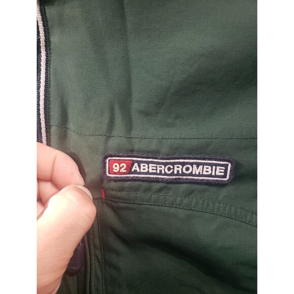 Abercrombie Fitch Jacket Men's XL Extra Large Reversible Full Zip Fleece Skiing - Picture 4 of 16